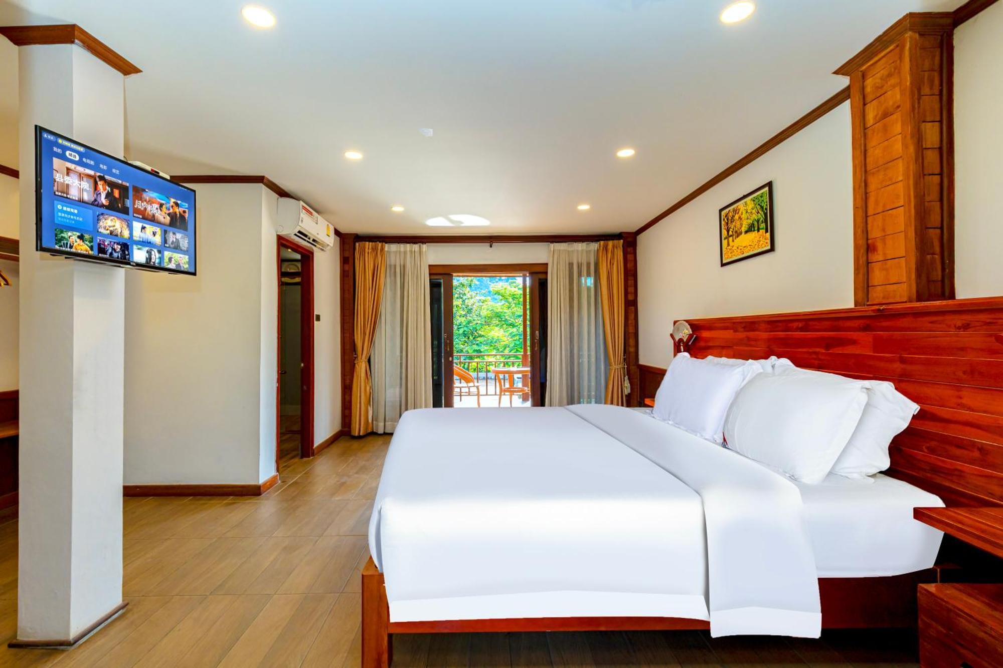 Lisha GrandHotel VangVieng Vang Vieng Exterior foto